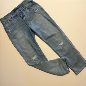 White House Black Market girlfriend cut jeans